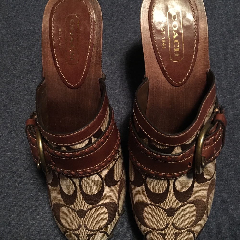 Coach clogs - Picture 2 of 4